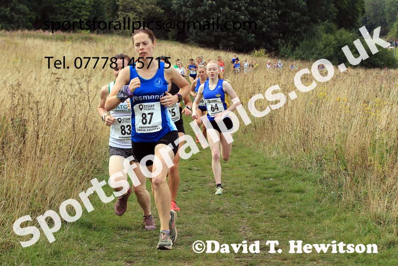 Senior Womens relay 2022 Farringdon Cross Country, Sunderland, Saturday, Sept. 3rd. Photo: David T. Hewitson/Sports for All Pics